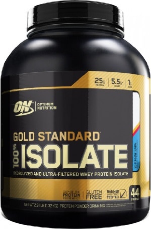 Optimum Nutrition ON Whey Protein Isolate: Multiple Flavors
